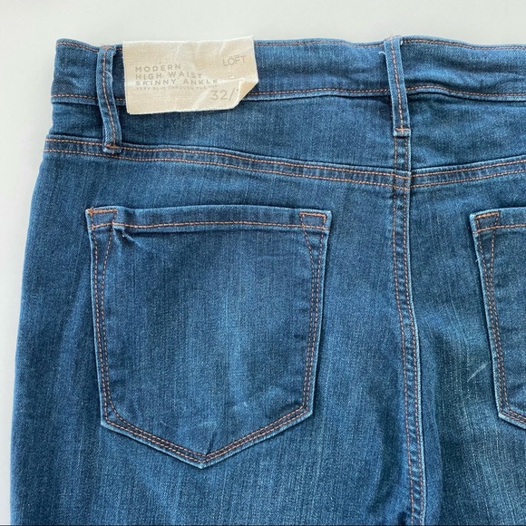 LOFT Modern Skinny Ankle jeans, new with tags - Picture 7 of 13